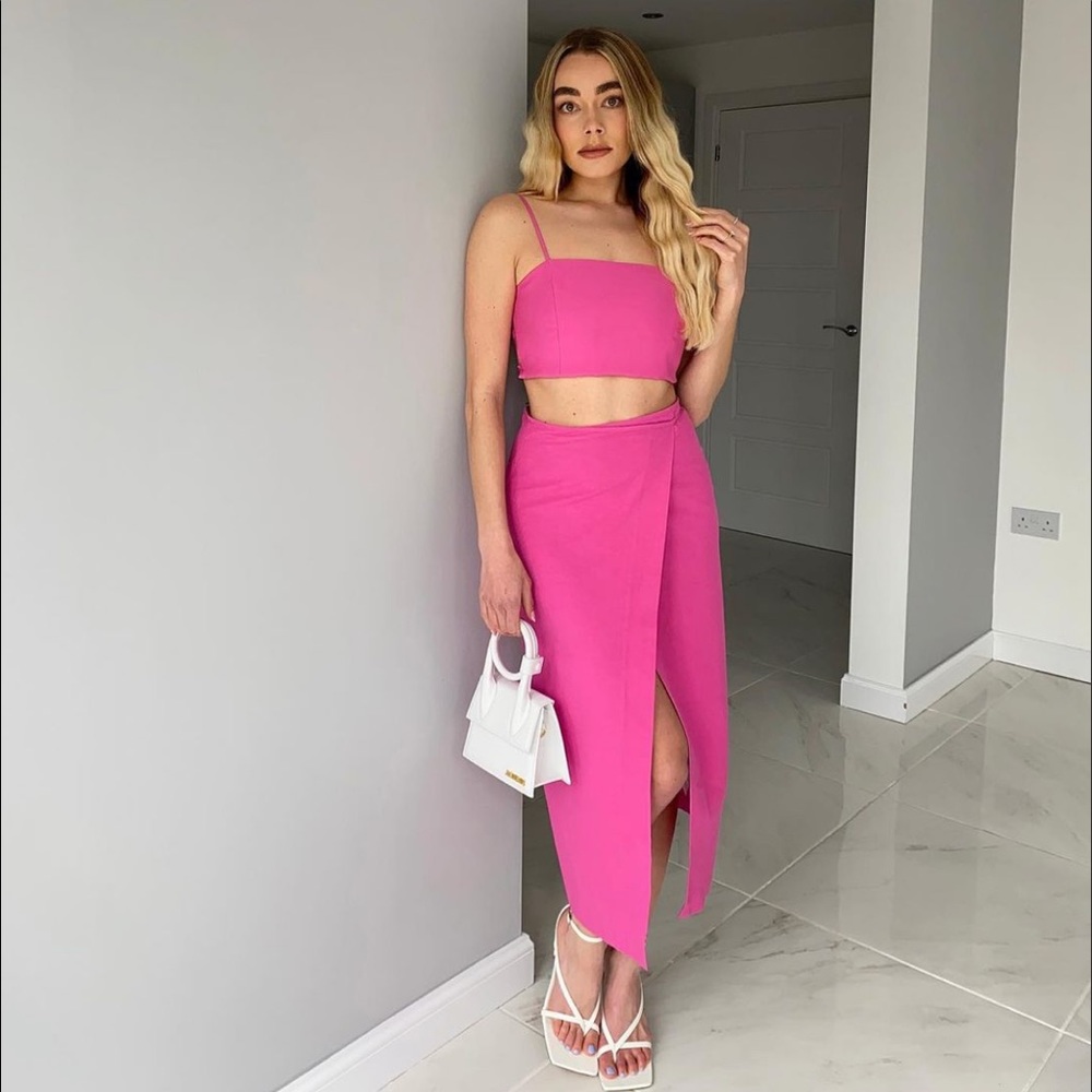 ZARA LINEN BLEND 2 PIECE SET